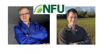 NFU poultry board leaders re-elected NFU poultry board Chair Duncan Priestner (l) + vc Tom Wornham (r)
