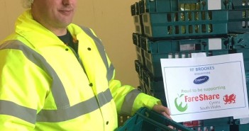 NFU joins forces with food supply chain to tackle food waste FareShare champion - Ian Sillett