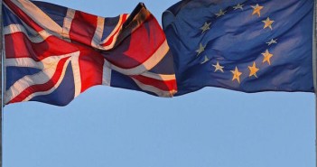 Pound falls as Brexit uncertainty continues UK EU flags