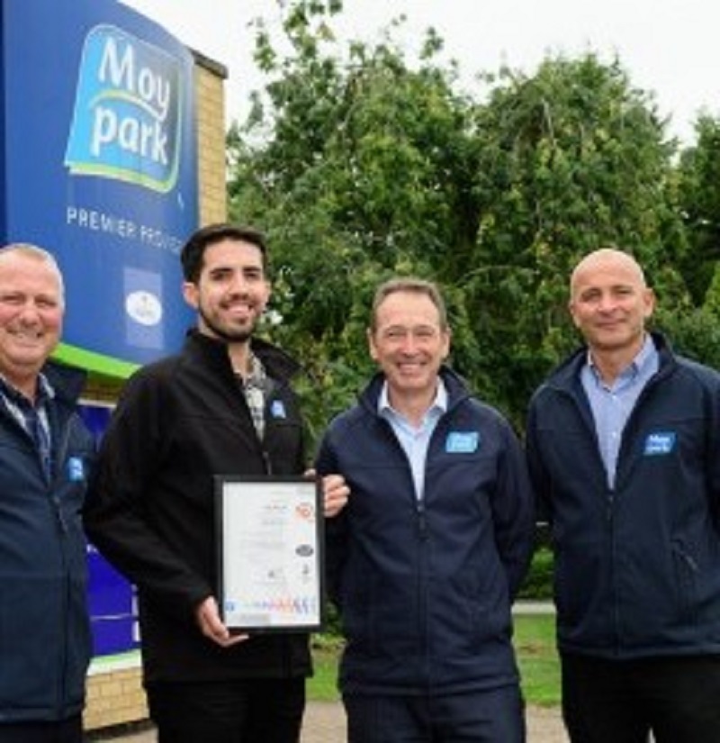 Moy Park’s Grantham site recognised for environmental performance