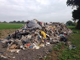 Fly tipping spiralling out of control in countryside during pandemic