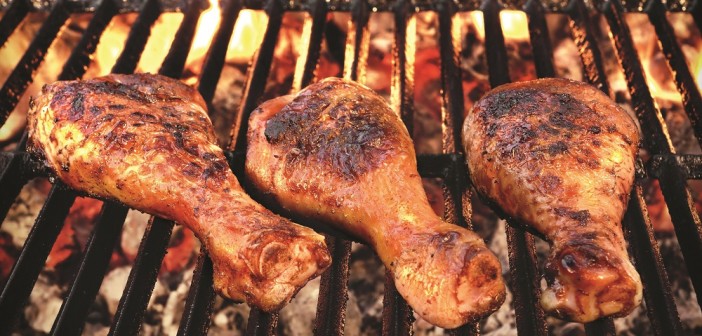 Chicken is leading source of Campylobacter cases in people, new report shows bbq chicken