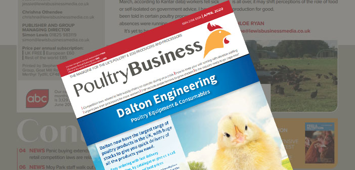 Digital edition of Poultry Business available to subscribers