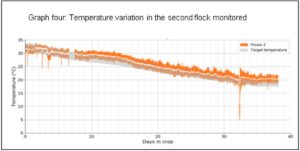 Graph four - Temperature variation in the second flock monitored.png