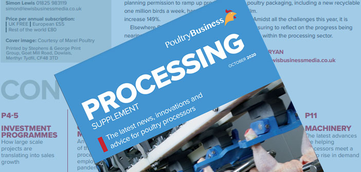 Poultry Business – Poultry Processing Supplement – October 2020 Poultry Processing Supplement October 2020