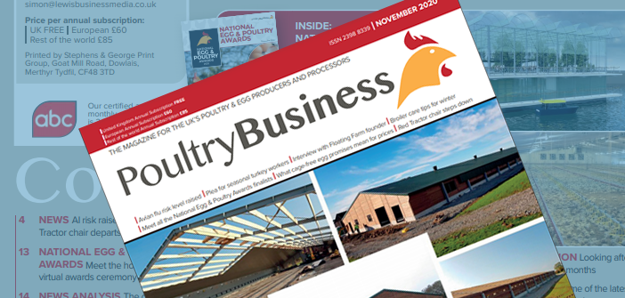 Poultry Business – November 2020 Poultry Business November 2020 Digital edition