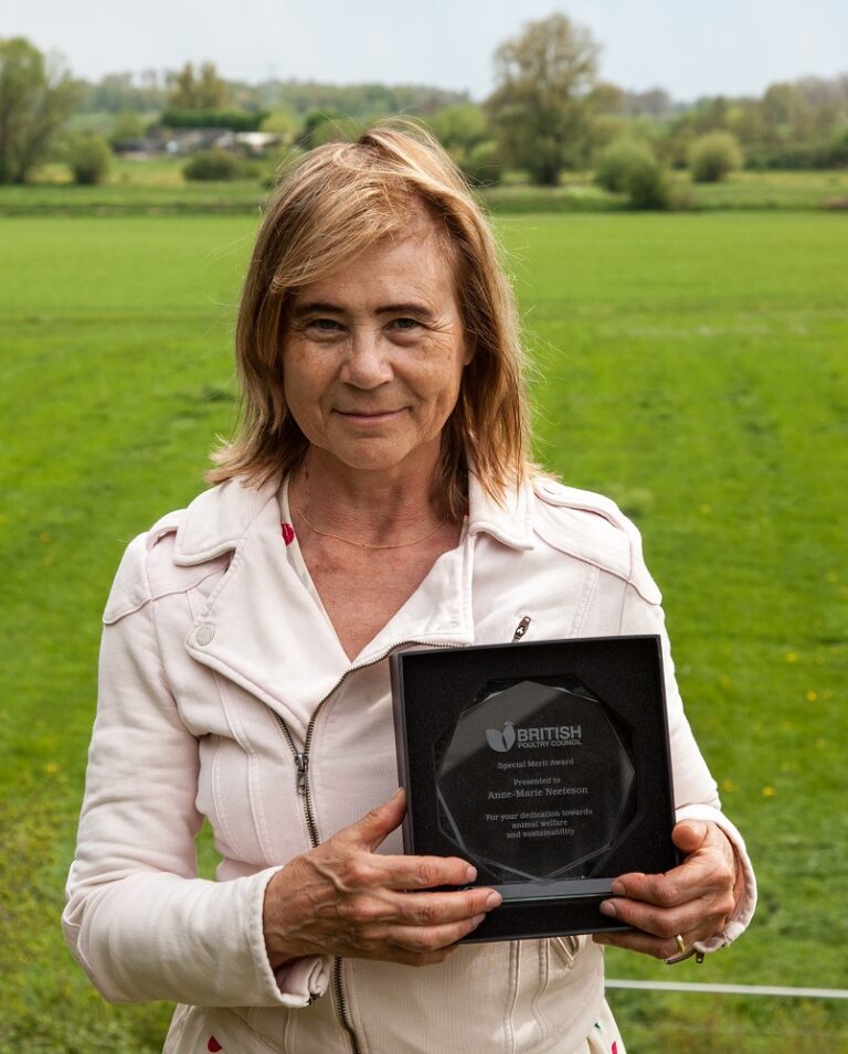 Anne-Marie Neeteson receives special merit award from BPC