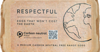 Brand of carbon neutral eggs goes on sale in Sainsbury’s Respectful Eggs 1
